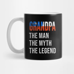 Grand Father Chilean Grandpa The Man The Myth The Legend - Gift for Chilean Dad With Roots From  Chile Mug